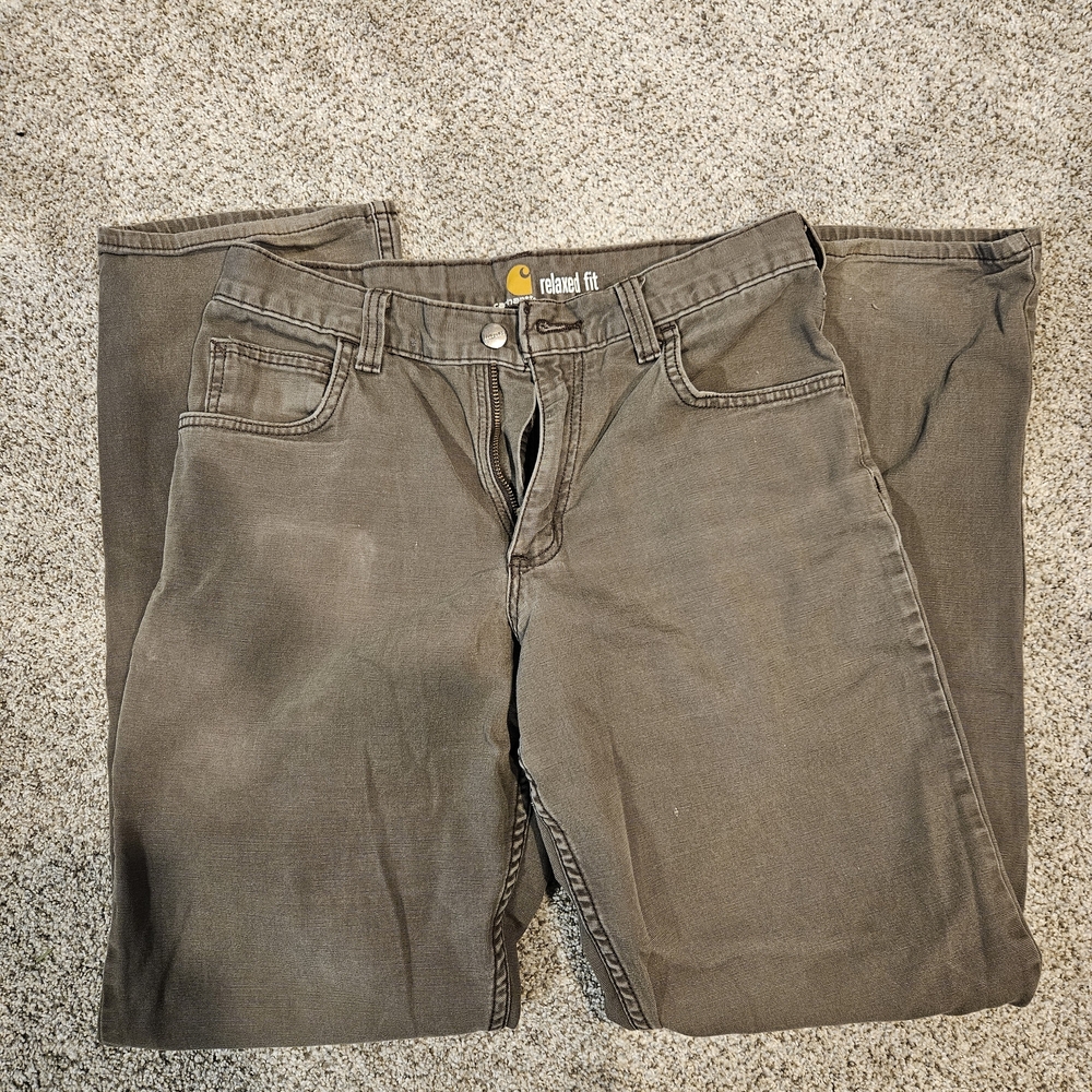 Carhartt Relaxed Fit Brown Jeans